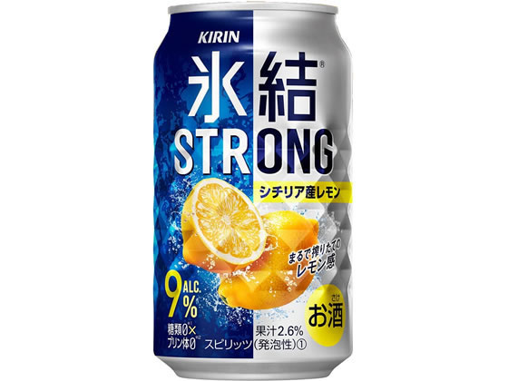キリンビール 氷結ストロング シチリア産レモン糖類ゼロ 9度 350mlのサムネイル