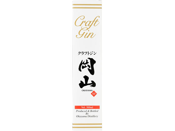 【お取り寄せ】岡山 宮下酒造 クラフトジン 岡山 50度 500ml