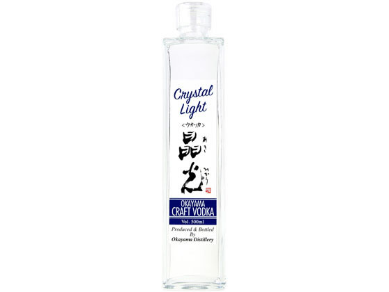 【お取り寄せ】岡山 宮下酒造/クラフトウォッカ 晶光 40度 500ml