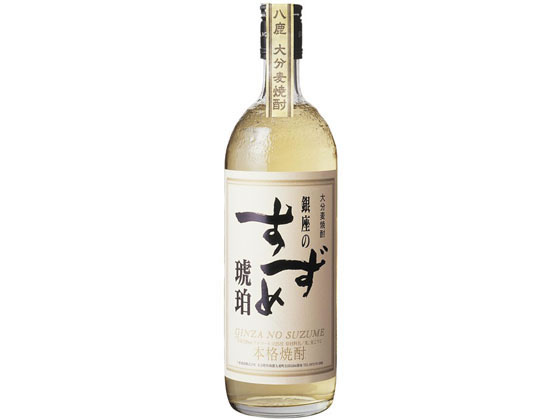 【お取り寄せ】大分 八鹿酒造 銀座のすずめ 琥珀 麦 720ml