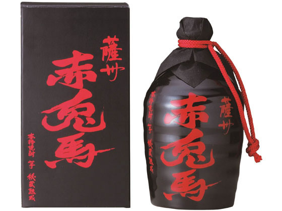楽天ココデ　リカーズ　〜酒めぐり〜【お取り寄せ】鹿児島 薩州濱田屋 乙 薩州赤兎馬徳利 25度 720ml