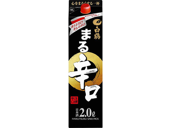 兵庫 白鶴酒造/白鶴 まる辛口 サケパック 2000ml