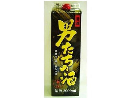 【お取り寄せ】茨城 明利酒類/男たちの酒 パック 2000ml