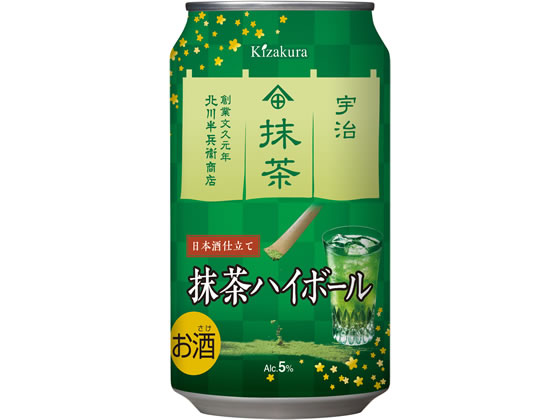 【商品説明】抹茶の豊かな香りとすっきりした後味に仕上げました。【仕様】●内容量：350ml●生産地：京都府●メーカー：黄桜株式会社【備考】※メーカーの都合により、パッケージ・仕様等は予告なく変更になる場合がございます。【検索用キーワード】黄桜　きざくら　キザクラ　kizakura　抹茶ハイボール　日本酒仕立て　まっちゃはいぼーるにほんしゅじたて　マッチャハイボールニホンシュジタテ　日本酒　清酒　緑茶　日本酒ハイボール　HIGHBALL　お酒　アルコール飲料　350ml　350ミリリットル　1缶　1本　バラ売り　5度　5％　チューハイ・カクテル　ウーロン系京都の老舗、北川半兵衞商店が厳選した宇治抹茶を贅沢に使用