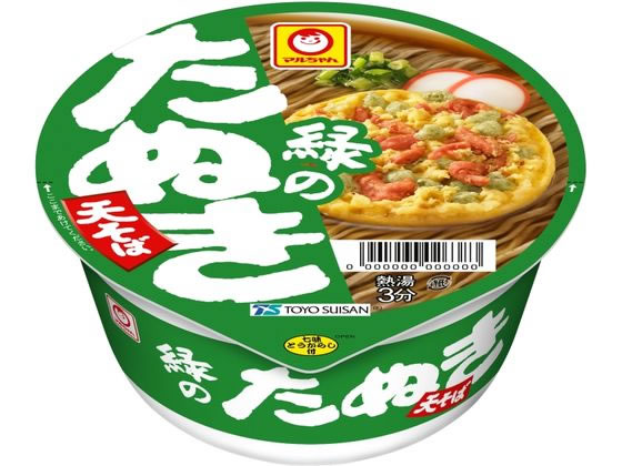 【ポイント2倍】東洋水産 緑のたぬき天そば(東)《2024/5/20（月）13：00～2024/6/11（火）9：59》