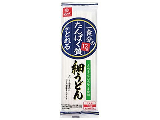 【お取り寄せ】はくばく/一食分の たんぱく質がとれる 細うどん 180g