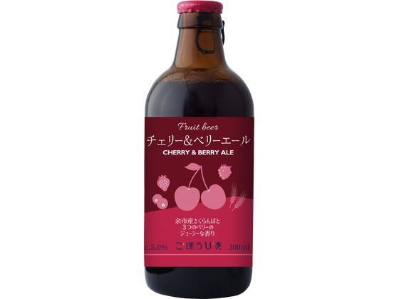 北海道麦酒/【数量限定】ごほうびあ チェリー&ベリーエール