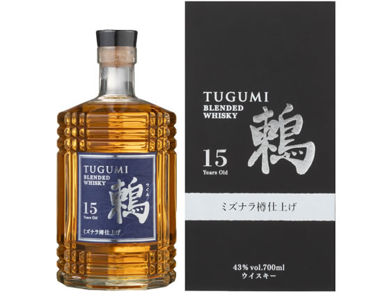 南アルプス 鶫15年 ミズナラ樽仕上げ 700ml 43度