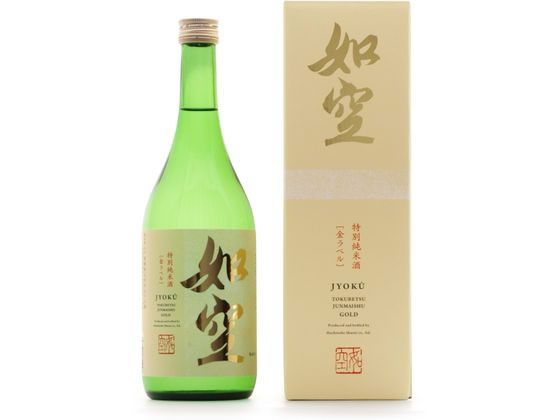 【お取り寄せ】八戸酒類 如空 特別純米金ラベル 720ml 15度