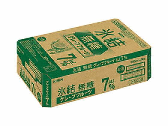 キリンビール 氷結 無糖 グレープフルーツ Alc7% 350ml 24缶