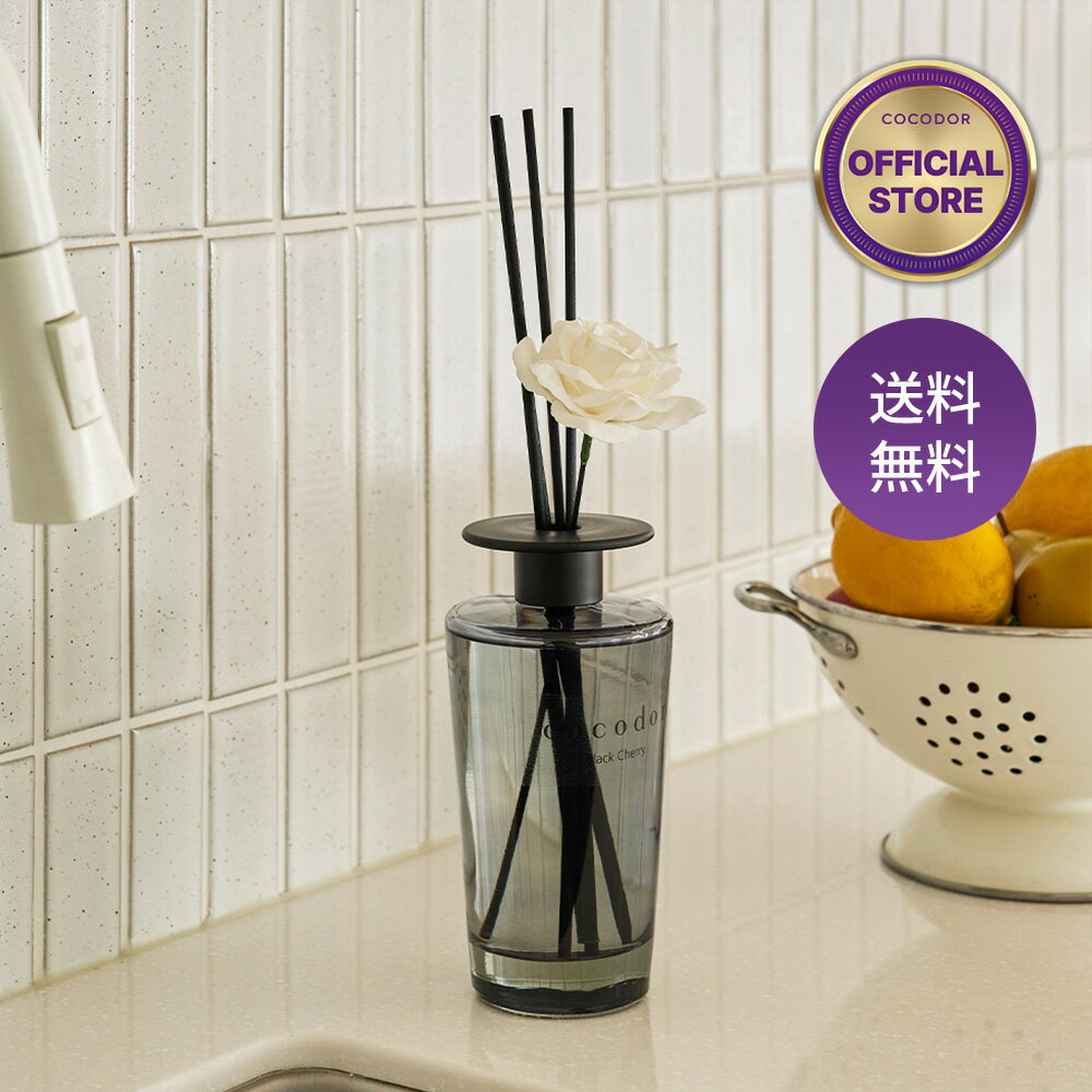 本日ラスト‼3980円→MAX1791円‼＜50％OFF＞【公式】「ディフューザー ブラックエディション500ml」cocodor ココドール 全4種 アロマ ディフューザー 芳香剤 ルームフレグランス おしゃれ プレゼント 応援 ギフト 引っ越し 引っ越し祝い インテリア 韓国 雑貨【送料無料】