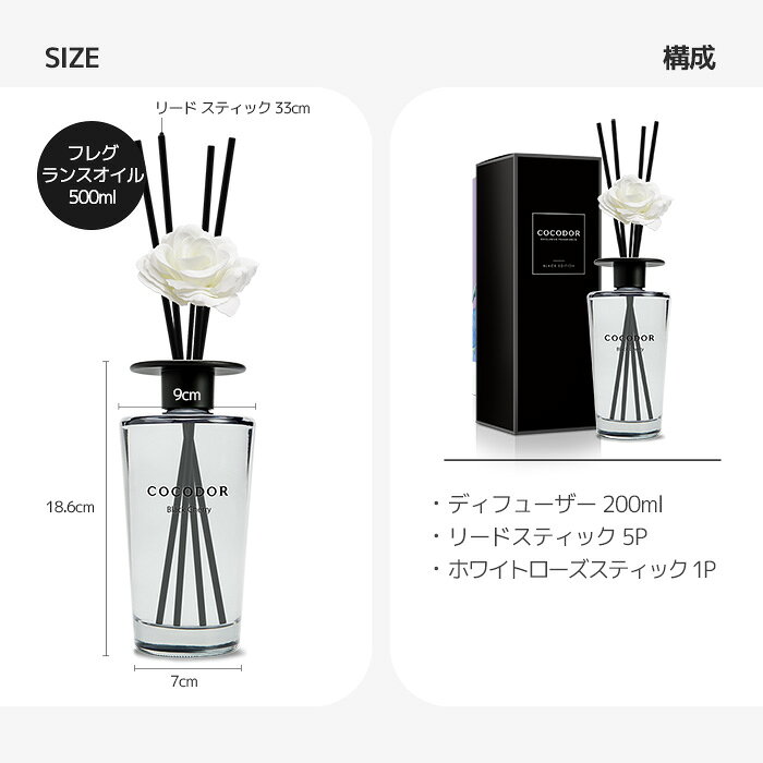 ブラックチェリーの香り リードディフューザー 画像4