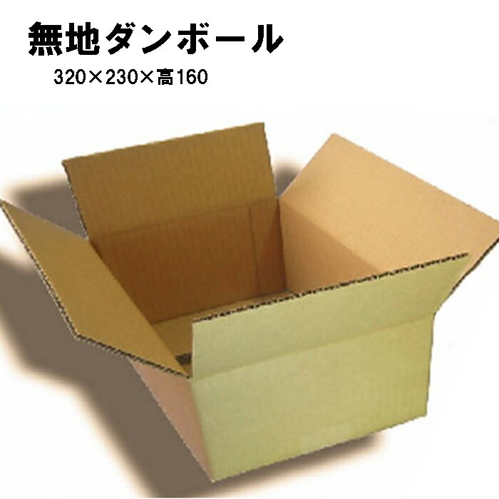 ダンボール箱 A4サイズ 80サイズ【10枚】無地段ボール320×230×H160(宅配便規格80サイズOKです）