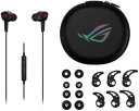 【】ASUS ROG Cetra II Core インイヤー ゲーミングヘッドホン 液体シリコンラバー(LSR製) インライン マイク付き 3.5 mm ボリュームコントロール 18g PS5 PS4 Switch PC スマートフォン イヤ