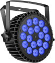 U`King 10Wx18 LED ステージライト ディスコライト 上り式 RGBW 舞台照明 音声制御 ランプ 舞台照明 高輝度 音声起動 多色変更 カラオケ/結婚式/ディスコ/演出/舞台/パーティー/クラブ/バー イルミ