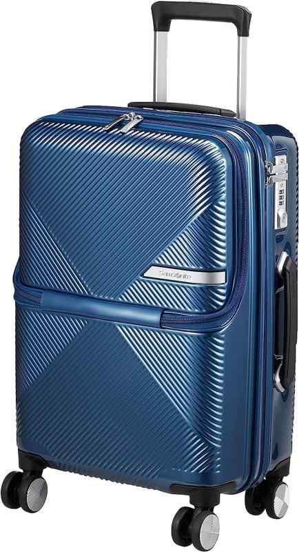 [サムソナイト] スーツケース キャリーケース ヴォラント Volant スピナー 55/20 フロントオープン 33L 55 cm 3.3kg 機内持込み可 付 ブルー