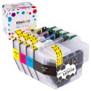 ブラザー Brother LC3119-4PK LC3117-4pk 大容量 4色セット 互換インクカートリッジ 残量表示ICチップ付 対応機種: MFC-J6580CDW MFC-J6980CDW MFC-J6583CDW MFC-J6983CDW M(3)