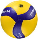 ミカサ MIKASA バレーボール 軽量4号 日本バレーボール協会検定球 小学生用 イエロー ブルー V400W-L 推奨内圧0.3 kgf ㎠ 