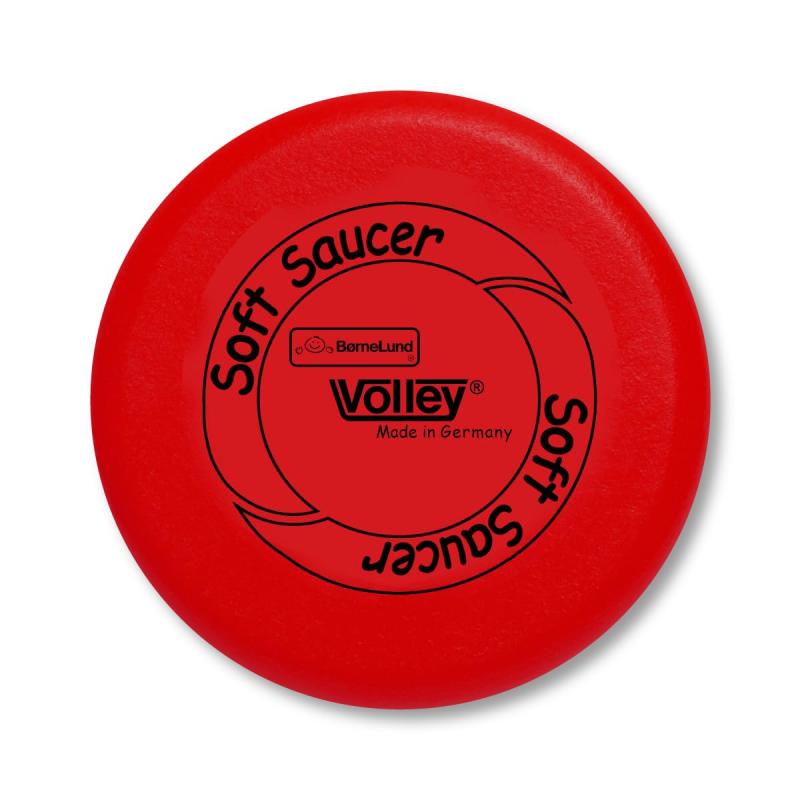ソフトソーサー　 ボーネルンド ボリー (Volley) 【パッケージ付】ソフトソーサー(ファイヤー・レッド) 3歳頃 VO250/FBR-P