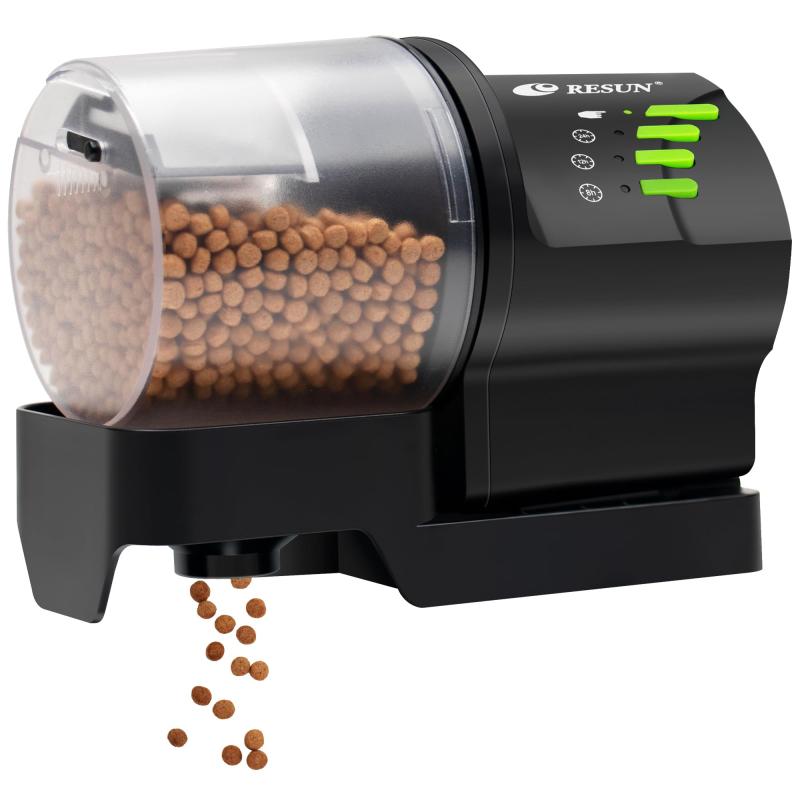 Ycozy自動給餌器 魚 アクアリウム オートフィーダー 水槽 タイムフィーダー 電池/プラグインで動く 餌..