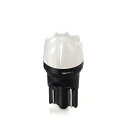 【 】M's Basic by IPF ライセンスランプ ナンバー灯 LED バルブ T10 6500K 65ルーメン 導光フィン採用 広範囲照射型 日本製 1個入 AMZ-NL003