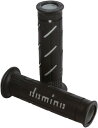 Domino domino(ドミノ) ハンドルバーグリップ ストリートタイプ 126mm サーモプラスチックゴム ブラックXグレー A25041C5240
