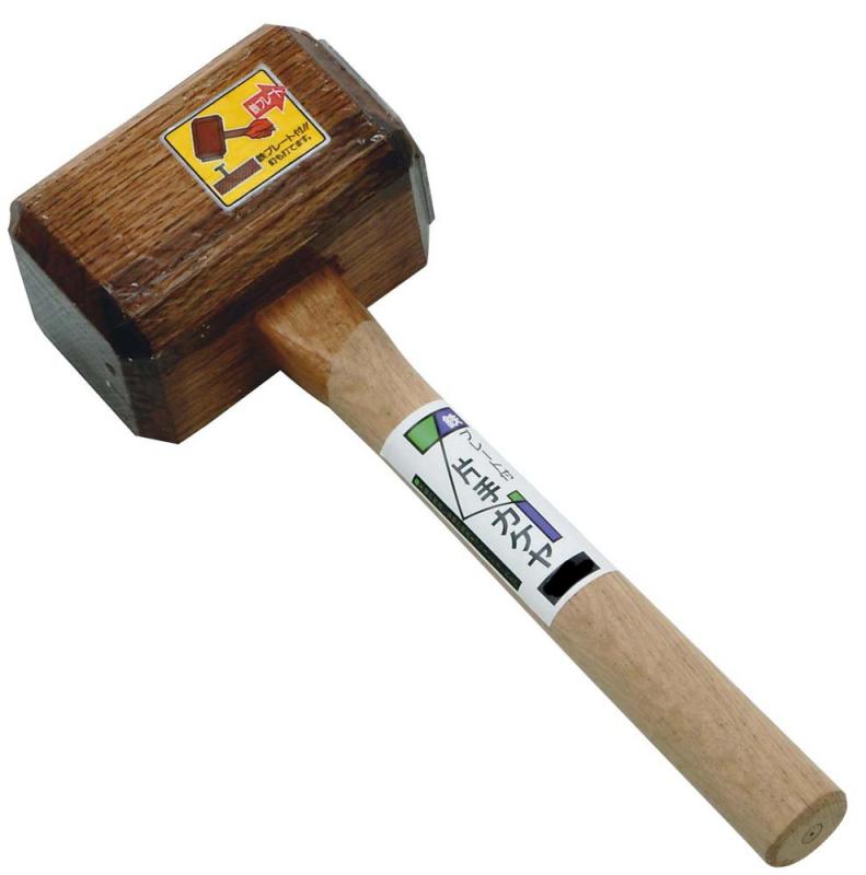 浅野木工所 片手カケヤ 鉄プレ－ト付き 90mm #17187(3)