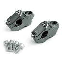 Bruce & Shark(ブルース・サメ) オートバイ ATV バイククワッド用 7/8インチ ハンドルバー ライザー ビレット チタン