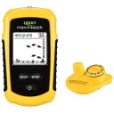 LUCKYLAKER ワカサギ釣り ボート 魚探 ポータブル 海釣り 堤防 カヤック ワイヤレス 魚群探知機 釣り バス ぎょたん 投げ釣り ぎょたん探知機(4)