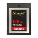 【 サンディスク 正規品 】 CFexpress Type B 128GB 最大読取り速度 1700MB/秒 SanDisk Extreme PRO SDCFE-128G-GH4NN(2)