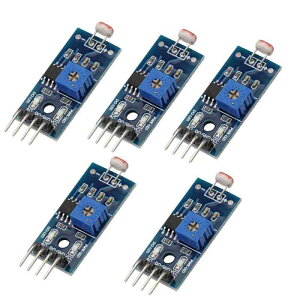 VKLSVAN 5個セット 感光性センサーモジュール 高精度な光検出器 デジタル光強度検出 Arduinoと互換