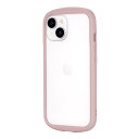 ルプラス(Leplus) iPhone 15/iPhone 14 耐衝撃ハイブリッドケース 「Cleary」 ダスティピンク TPU PC 保護 シェルカバー ...