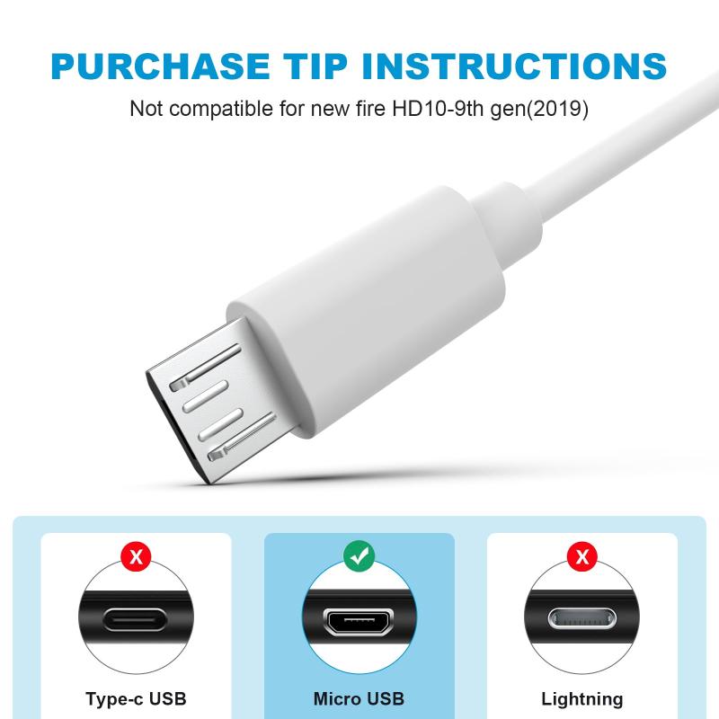 6フィート USB to Micro-USBケーブル 旧型Kindle電子書籍リーダー cocohi-nata-10303185 cocohi-nata サンプル画像2