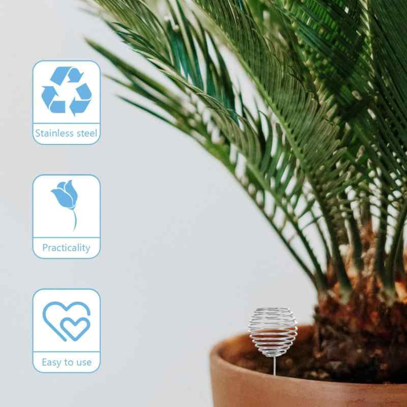 肥料バスケット ケース ボックス 箱 肥料入れ ステンレス 育苗用 10個セット 盆栽 花ポット 多肉植物 蘭用 栄養カップ コンテナ 庭 再利用可能 シルバー