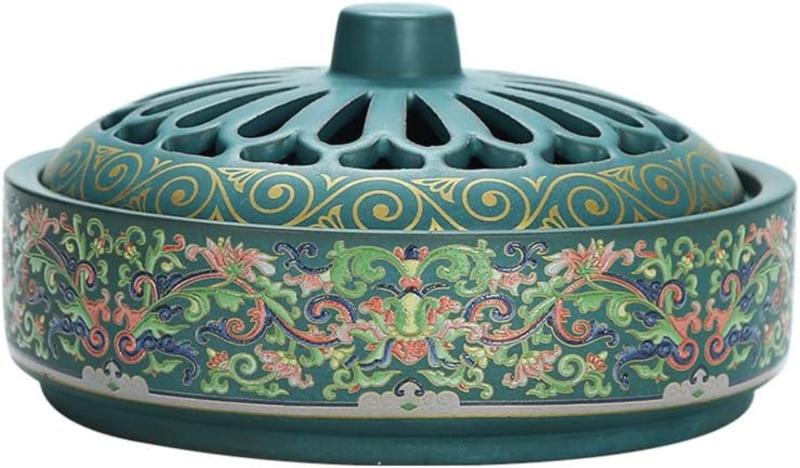 kxptso 蚊 取り ホルダー入れ おしゃれ線香陶器材料 持ち運び便利 蚊遣り箱 ホルダー 蚊やり 蚊遣り器 ..