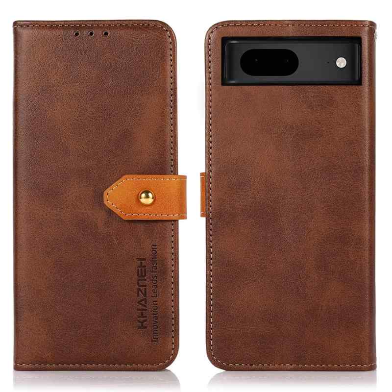 For Pixel 7a ケース 手帳型 for ピクセル 7a カバー 財布型 高級PUレザー 耐衝撃 マグネット式ボタン スピーカーホール付き カード収納 大容量 3枚 横置きスタンド機能 ストラップホール有り 耐For Pixel 7a ケース 手帳型 for ピクセル 7a カバー 財布型 高級PUレザー 耐衝撃 マグネット式ボタン スピーカーホール付き カード収納 大容量 3枚 横置きスタンド機能 ストラップホール有り 耐摩擦 Ayakumo ダークブラウン【シンプルで上品なデザインに、一点一点丁寧に仕上げたスマホケース】:外部は耐熱性と柔軟性を誇るPUレザーを採用した、キズや汚れに強く、放熱性や耐衝撃が良く、携帯本体落下防止に役立ちし、落としても衝撃を緩やかにして、携帯カバー隅々までしっかりを全面保護できます。インナーケースは弾力性のあるソフトTPU素材を採用しており、脱着が楽々で、さらにカメラより高めのデザイン、カメラを擦り傷から保護します。【写真収納とスタンド機能】:3枚カードポケットと紙幣も入る隠しポケット付き、スキミング被害防止にも、カード、レシート、定期券、名刺などの収納にも優れている手帳型ケースです。丈夫、安全な設計の手帳ケースをご利用いただきます。ケースの裏面に折り目を入れ、一瞬でスタンドになります。手に持たず動画の視聴などを楽しむことができます。角度も調整可能。【便利な磁式ボタンとストラップ穴有り】留め具にはマグネットが入っているのでピタッとしまり、ノンストレスで使いこなせます、片手で簡単に操作。ストラップホールを搭載しており、お好みのストラップを付けられます。【スピーカー穴が付き＆スムーズ感】装着状態でも電源ボタン、音量ボタン、コネクター等が問題なく利用できます。さらにカバーの表面では、スピーカーホールが付き、スクリーンを汚さずに、カバーを閉じたままでも通話ができます。