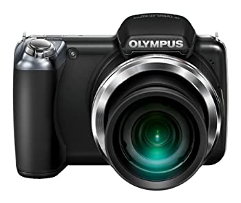 【中古】(非常に良い)OLYMPUS デジタルカメラ SP-810UZ ブラック 1400万画素 光学36倍ズーム 3.0型ワイドLCD 広角28mm 3Dフォト機能 SP-810UZ BLK(2)