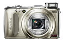 【中古】(非常に良い)FUJIFILM デジタルカメラ FinePix F600EXR シャンパンゴールド 1600万画素 広角24mm光学15倍 F FX-F600EXR G