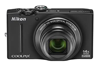 【中古】(非常に良い)Nikon デジタルカメラ COOLPIX (クールピクス) S8200 ノーブルブラック S8200BK