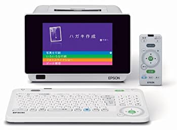 【中古】EPSON Colorio me コンパクトプリンター E-820 7.0型カラー液晶モニター搭載 ハガキ作成機能 デジタルフォトフレーム機能 あいうえ