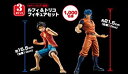 【中古】(未使用 未開封品)ルフィ＆トリコ フィギュアセット セブンイレブン限定