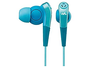 【中古】ソニー SONY イヤホン MDR-NWNC33 : ノイズキャンセリング機能搭載ウォークマン専用 カナル型 ブルー MDR-NWNC33 L
