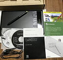 【中古】(非常に良い)Wacom ペンタブレット Sサイズ ブラック フォトショップエレメンツ&ペインターエッセンシャル付属 Bamboo Fun CTH-47...