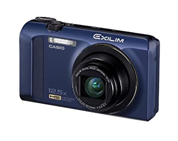 【中古】CASIO デジタルカメラ EXILIM EX-ZR200 ブルー EX-ZR200BE