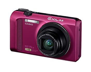 【中古】(非常に良い)CASIO デジタルカメラ EXILIM EX-ZR200 レッド EX-ZR200RD