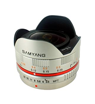 【中古】(未使用品)Samyang sy75mft-s 7.5?MM F / 3.5レンズfor Micro Four Thirds