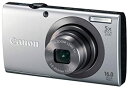 【中古】Canon デジタルカメラ PowerShot A2300 シルバー 光学5倍ズーム 約1600万画素 PSA2300(SL)