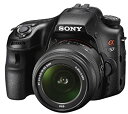 【中古】SONY ミラーレス一眼 α57 ズームレンズキット DT 18-55mm F3.5-5.6 SAM付属 SLT-A57K