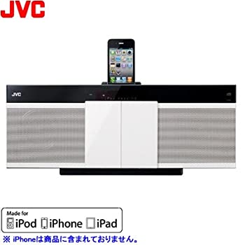 【中古】(非常に良い)JVC コンポ NX-PB50-W [ホワイト]