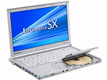 【中古】(非常に良い)パナソニック(Panasonic) Let's note SX2 法人 (Corei5-3320M vPro/Win7Pro32/SMD/500G/WiMAX/標BT) CF-SX2JE4DS